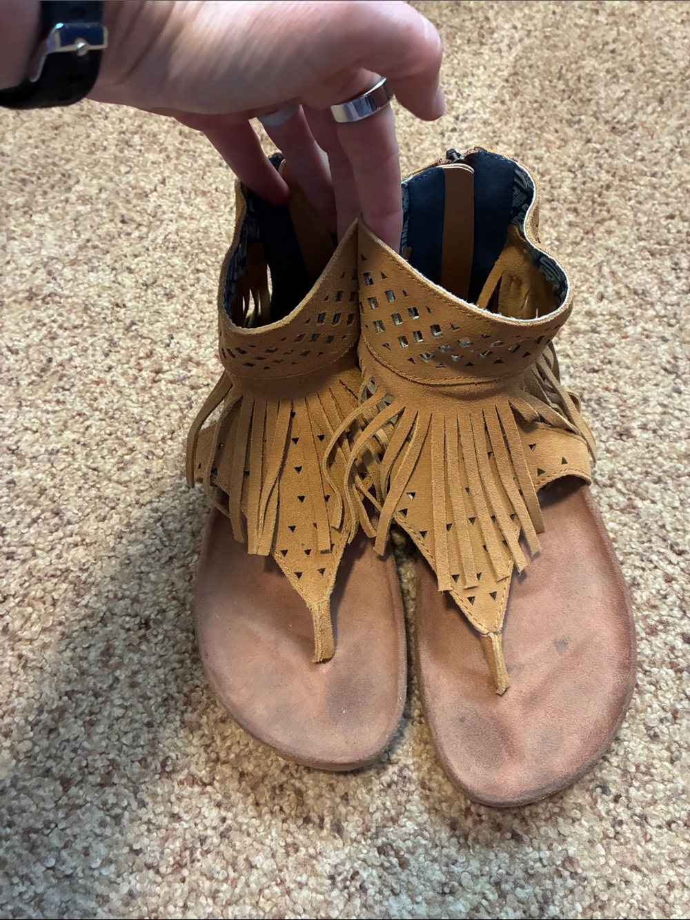 Dingo Heat Wave Gladiator Sandal Size 7.5